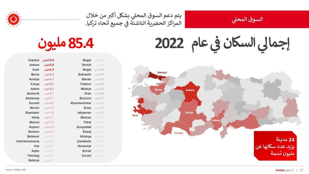 الاستثمار في تركيا